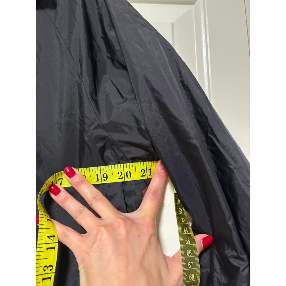 Vans Black Medium Snap Button Jacket Windbreaker - Picture 9 of 10